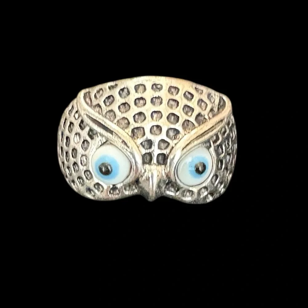 Silver Owl Ring